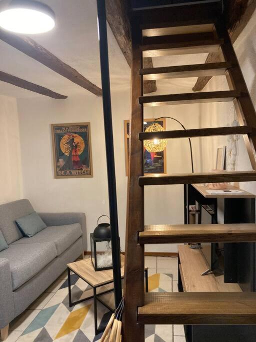 ロウファッハLa Sorciere In A Typical Alsatian Houseアパートメント エクステリア 写真