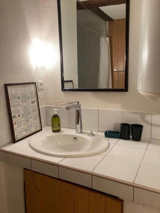 ロウファッハLa Sorciere In A Typical Alsatian Houseアパートメント エクステリア 写真